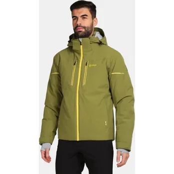 Kilpi Tonnsi-M zelená UM0109KIGRN pánská voděodolná zimní lyžařská bunda 10000 - L