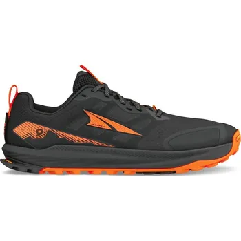 Pánské polobotky Altra Lone Peak 9+ black/orange pánské nízké prodyšné trailové běžecké boty nulový drop - 44 a 1/2 EUR