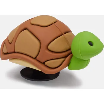 Dívčí pantofle Odznáček Jibbitz – 3D Turtle