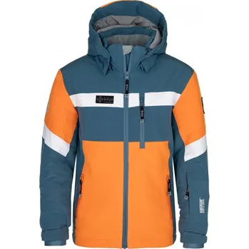 Dívčí oblečení Kilpi Ponte-JB modrá dětská juniorská nepromokavá zimní lyžařská bunda SIBERIUM 10 000 2L - 134