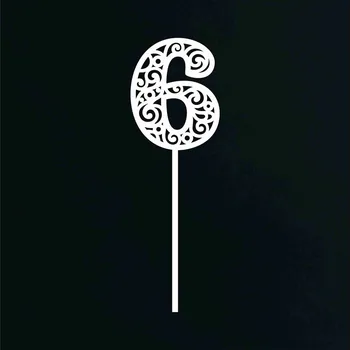 Sběratelská karetní hra Dřevěné zapichovací číslo - 6