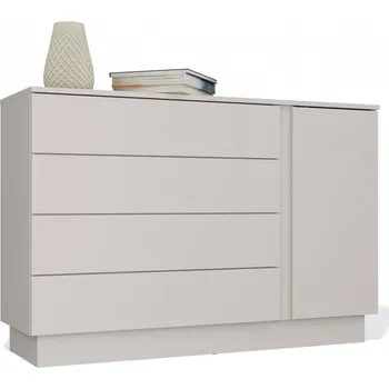 Komoda Komoda Amber 125 cm kašmírová