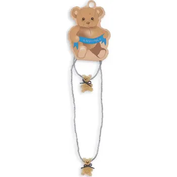 Náhrdelník Bižuterie Konges Sløjd TEDDY NECKLACE AND BRACELET SET KS104010.9BYA zlatá 10Y, vel. ONE SIZE