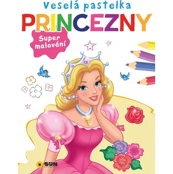 omalovánky Veselá pastelka Princezny