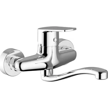 Vodovodní baterie RAF Sonic Dřezová baterie SC06B BAU, 140 mm, páková, chrom, lesk SC06B BAU