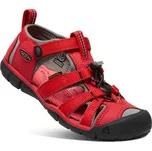 Keen Seacamp II CNX Children racing red/gargoyle dětské outdoorové sandály i do vody - 30 EUR