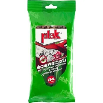 Papírový ubrousek Ubrousky na odstraňování hmyzu Plak - granátové jablko 24 ks