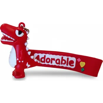 Dinosaurus přívěsek na klíče, tři barvy Barva: Červená