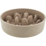 Miska proti hltání Dog Fantasy EcoStyle béžová 21cm 1350ml