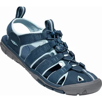 Dámské sandále Keen Clearwater CNX W navy/blue glow dámské nízkoprofilové outdoorové sandály i do vody - 38 a 1/2 EUR