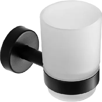 Držák na kartáček Držák kartáčků Sanela SLZD 12N, černý matný