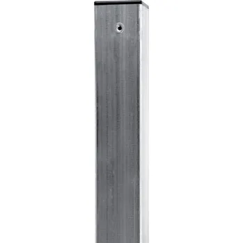 Plotový sloupek Plotový sloupek ZN 60/60mm Pozink Výška: 170cm