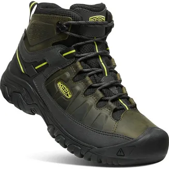 Pánská obuv Keen Targhee III Mid WP M forest night/evening pánské nepromokavé kožené trekové boty - 47 EUR
