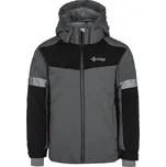 Kilpi Teddy-JB černá QJ0473KIBLK dětská juniorská nepromokavá zimní lyžařská bunda 10000 - 134