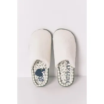 Dámské pantofle Pantofle women'secret MULTILICENSE COTTAGE 4992527 béžová 01X, EUR 35/36