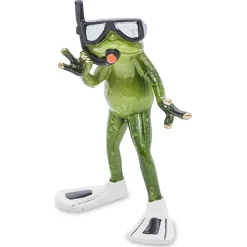 Keramická žabka - Potápěč