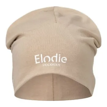 Čepice ELODIE DETAILS bavlněná čepice LOGO BEANIES Blushing Pink 0-6měsíců