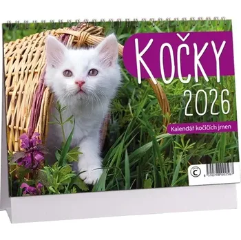 Kalendář Kalendář Kočky 2026 (K782)