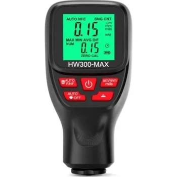 Měřič tloušťky laku Měřič tloušťky laku HW300-MAX - 0-2000um