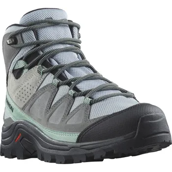 Dámská treková obuv Salomon Quest Rove GTX W quarry/quiet shade 471816 dámské nepromokavé kožené trekové boty - 44 EUR