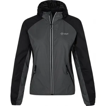 Dámská větrovka Kilpi Rosa-W černá PL0120KIBLK dámská lehká sbalitelná větru a voděodolná bunda - 46