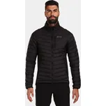 Kilpi Actis-M černá UM0118KI pánská lehká prošívaná bunda se vsadkami DWR - L