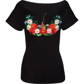 Dámská halenka Dámská halenka vyšívaná makovicemi - M