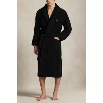 Dámský župan Bavlněný župan Polo Ralph Lauren bílá barva, 714966109 99X, vel. S/M