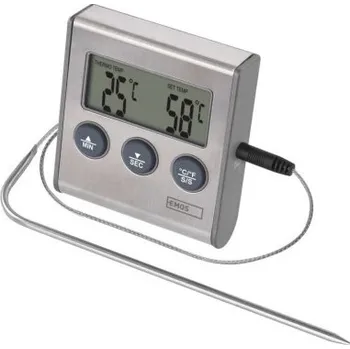 Kuchyňský teploměr EMOS Digitální grilovací teploměr a minutka