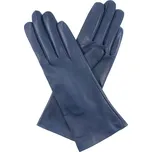 Kreibich Dámské rukavice s podšívkou hedvábí - nám.modré Barva: modrá, Velikost: 7,5