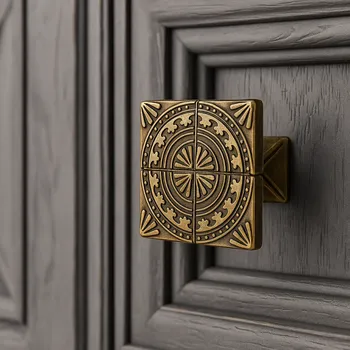 Nábytkové kování Interex Knopka MEZZO / Mosadz patina