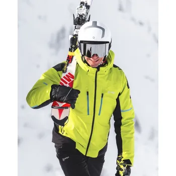 Kilpi Turnau-M světle zelená WM0109KILGN pánská nepromokavá zimní lyžařská bunda 20000 - 6XL