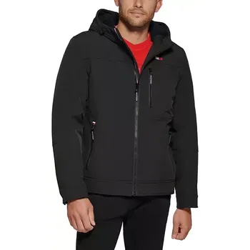 Tommy Hilfiger zimní softshellová pánská bunda Sherpa černá M