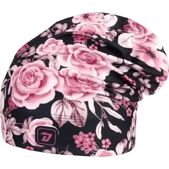 Čepice Flísová čepice Dráče Yetti - vzor 40 - černá - růže