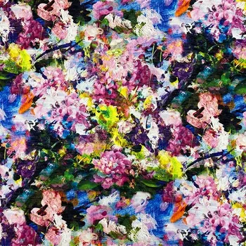 Úplet 20301, barevný vzor, š.155