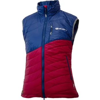 Dámská vesta Sir Joseph Heron Vest Lady navy/fuchsia dámská zimní vesta Alpská vlna DWR - L