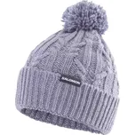 Salomon Ivy Beanie blue granite C26304 dámská pletená zimní čepice s vnitřní čelenkou - Šedá