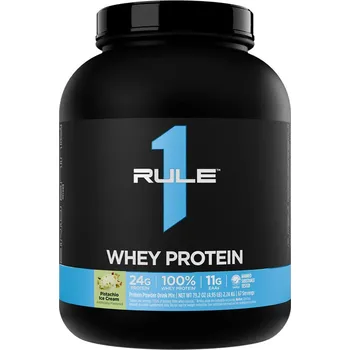 Protein Rule1 Whey Protein (2240 g, Pistáciová zmrzlina)