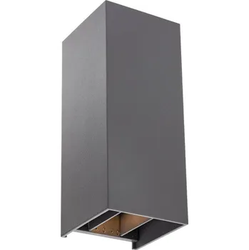 Venkovní osvětlení Redo 90636 - LED Venkovní svítidlo SONNY 2xLED/5W/230V 2200/4000K IP54 antracit