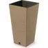 Květináč Prosperplast Furu Square Eco Wood 29,5 cm Naturo