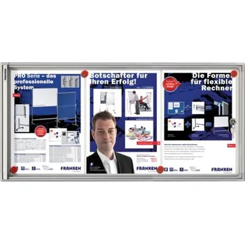 Magnetická vitrína Franken, 3 x A4