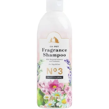 Kosmetika pro psa Aroma šampon-balzám 2 v 1 Květinová a ovocná vůně 275 ml