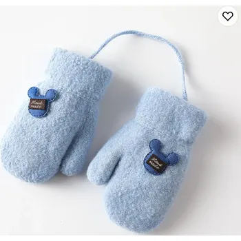 Rukavice Dětské zimní rukavičky Barva: Modrá