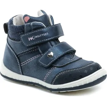 Dámské polobotky Wojtylko 1T26082 modré dívčí polobotky EU 23 + DÁREK