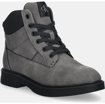 Chlapecké tenisky Dětské boty Calvin Klein Jeans V3X5.83188.30.34 šedá 90X, EUR 30