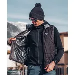 Kilpi Heateo-M černá WM0121KIBLK pánská vesta s vyhřívacím systémem DWR - M