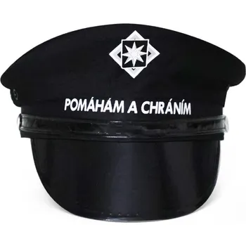 Karnevalový kostým Policejní čepice pro dospělé 59 cm