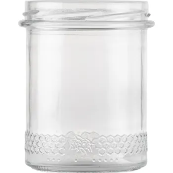 Zavařovací sklenice Zavařovací sklenice MED 400 ml STURZ / ROVNÁ čirá - TO 82 400 ml 24