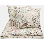 Sada bavlněného povlečení Medicine 50 x 60 cm / 160 x 200 cm RW25-PCU603 béžová 80A