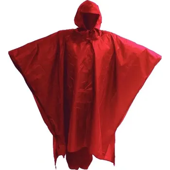 Pláštěnka Jurek Duo červená turistické pončo / pláštěnka - L (170-180 cm)